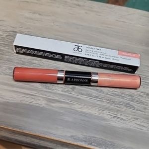 Arbonne Double Take Matte & Shine Lip Duo Amaryllis NIB!